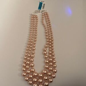 Charter Club Gold-Tone Pearl Necklace